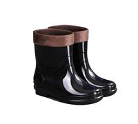 Stivali da Pioggia Impermeabili Uomo, Alti, Medi e Bassi, Foderati in Pile Invernale, Antiscivolo, con Isolante Rimovibile(21cm (Type 2),40)