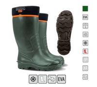 Stivali da pioggia in EVA LEGGERI termici Stivali da pioggia-35C CACCIA PESCA 45
