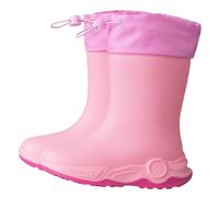 Stivali da pioggia leggeri per bambini, con suola antiscivolo, impermeabili, retrattili, per la pioggia, indossabili tutto l'anno, scarpe in gomma, 04 rosa., 22 EU