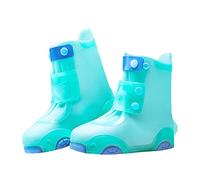 Stivali da Pioggia per Bambini Copriscarpe Antipioggia Impermeabili Riutilizzabili con Design Pratico e Confortevole per Attivita all Aperto (C, 33 Big Kids)