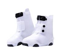 Stivali da Pioggia per Bambini Copriscarpe Antipioggia Impermeabili Riutilizzabili con Design Pratico e Confortevole per Attivita all Aperto (D, 33 Big Kids)