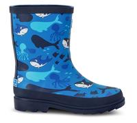 Stivali da pioggia per bambini Regatta Mudplay II Junior 4DT Misura delle scarpe (EU): 35 / Colore: blu