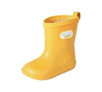 Stivali da Pioggia per Bambini Scarpe da Acqua A metà Polpaccio Leggeri E Antiscivolo Ideali per Escursionismo Campeggio E per Camminare in Acqua Calzature per Esterni (Yellow 31 Little Child)