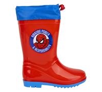 Marvel Botas de Agua Infantiles Spider-Man, Stivali in Gomma, Unisex Infantil, 25 EU