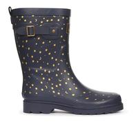 Stivali da pioggia stampati Welly donna Trespass Celeste Noir 40