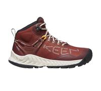 Stivali da trekking donna Keen Nxis Evo Wp Mid alti impermeabili rossi 37