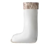Stivali di gomma Autumn And Winter Rain Boots Men Cover Cotton Cover Men And Women Plus Velvet Thick Warm Cold Proof Rain Boots Rubber Shoes Cotton Socks Silicone Impermeabile, grigio., 40 EU