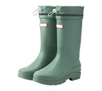 Stivali di gomma da donna, comodi, antiscivolo, impermeabili, a mezza altezza, con suola antiscivolo, traspiranti, per il tempo libero, vintage, da giardino, da trekking