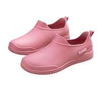 Stivali di Gomma da Donna Impermeabili Chelsea Boots Pioggia Alla Caviglia Giardino In Lavoro Stivaletti Antivento Wellies Ankle per Esterni, e Cortile