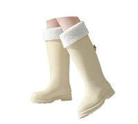 Stivali di Gomma da Donna Pioggia Comodi con Suola Antiscivolo Esterno Comfort Ultimi Comode Scarpe Chelsea Impermeabili Leggeri Giardiniere