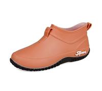 Stivali di Gomma da Donna Scarpe Giardino per Donne Pioggia Alla Caviglia Leggere Antiscivolo Stivaletti Corti Impermeabili Rain Boots Esterni