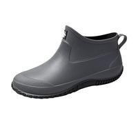 Stivali di Gomma da Donna Tronchetti Altezza Stivaletti Slip On Giardino Impermeabili Pioggia Leggeri e Resistenti Scarpe per Esterni, Cortile