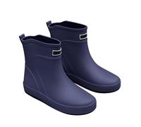 Stivali di gomma da uomo, extra larghi, per attività all'aperto, extra large, unisex, per giardinaggio, agricoltura, pesca, antiscivolo, casual, semi-alto, corto, Hikin da uomo, corti e impermeabili