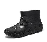 Stivali di Gomma da Uomo,Impermeabile Scarpe Giardino Impermeabili, Morbidi Resistenti all'Usura Antiscivolo Impermeabile Pioggia Antipioggia per Le Escursioni Atmosfera