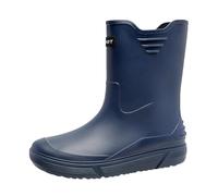 Stivali di gomma foderati da uomo impermeabili scarpe da pioggia per uomo che indossano scarpe fuori dalla metropolitana in stile europeo, scarpe in gomma antiscivolo per la cucina, scarpe da