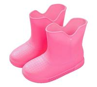 Stivali di gomma impermeabili antiscivolo per ragazzi e ragazze, facili da indossare, comodi, dal design leggero, per divertimento nel parco giochi