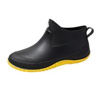 Stivali di Gomma Leggeri da Donna Impermeabili Chelsea Boots Scarpe Pioggia Esterno Con Comfort Ultimi Tacco Basso Antiscivolo Stivaletti per e Giardino