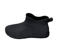 Stivali di Gomma Leggeri da Donna Moda Antivento Pioggia Corti Per Giardino Impermeabili con Robusta Suola Antiscivolo Esterni Giardinaggio Chelsea e Cortile