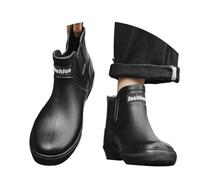 Stivali di Gomma Leggeri da Donna Pioggia Antiscivolo Alla Caviglia Esterno Con Comfort Ultimi Stivaletti Antivento Scarpe per Esterni, Giardino e Cortile