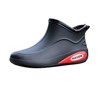 Stivali di Gomma Leggeri da Donna Tronchetti Altezza Stivaletti Pioggia Alla Caviglia Esterno Con Comfort Ultimi Corti Impermeabili Scarpe per e Giardino