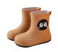 Stivali di gomma per bambini Ragazzi Ragazzi Ragazze Comodi Impermeabile Stivali da pioggia Imbottiti Con Elastico Colorato In PVC Stivali Per Asilo Facile Da Indossare Suola Antiscivolo