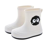 Stivali di gomma per bambini Ragazzi Ragazzi Ragazze Comodi Impermeabile Stivali da pioggia Imbottiti Con Elastico Colorato In PVC Stivali Per Asilo Facile Da Indossare Suola Antiscivolo
