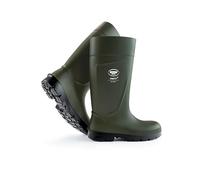 Stivali di Sicurezza di qualità per Gli Uomini, sin Punta in acciaci, per l'agricoltura, Piume Leggere, Alta Usura Comfort, Suola Antiscivolo, Resistente Agente di reinesing, Verde, EU 39