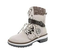 Stivali Donna Estivi Antiscivolo Stivaletti Invernali Cult Casual Scarpe con Suola Antiscivolo Scarpe Comode Stivali Texani Donna Estivi con Tacco