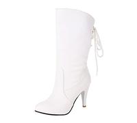 Stivali Donna Estivi Traforati Stivali Donna Equitazione Stivali Texani Donna Stivaletti Donna con Tacco Beige Stivali Neri Donna Stivali Estivi Donna al Ginocchio Tacchi Alti