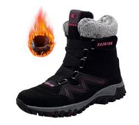 Stivali Donna Invernali Comode Antiscivolo Scarpe Da Neve Con Fodera Calda Termici Stivale Casual Trekking Sportivo Stivaletto Durevoli Autunnali Invernale Per Passeggio Leggera Doposci Outdoor