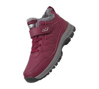 Stivali Donna Invernali Offerta Comoda, Stivaletti Nero Donna Caloroso, Scarponi Imbottiti con Pelliccia, Tronchetti Stringate da Camminata, Scarponcini Donna Invernali Casual, Scarponcino Outdoor