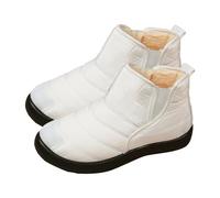 Stivali Donna Invernali Tronchetti Da Donna Spessi Con Suola Spessa Inverno Stivali Corti Antivento Comoda Con Durevole Caldo Scarpe Imbottiti In Pelliccia Impermeabile Scarponi Classici All'aperto