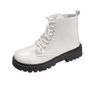 Stivali Donna Inverno Scarpe da Neve con zip Impermeabili Stivaletti Pelliccia Stringate Outdoor Stivali da Trekking Caldi Snow Boots per le Giornate Fredde