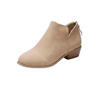 Stivali Donna Moda Stivaletti Invernali Cult Antivento Stivaletti con Suola Antiscivolo Scarpe Comode Stivali Texani Donna Neri Alti