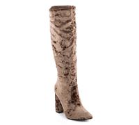 Stivali donna scarpe a punta al ginocchio tacchi alti scamosciati TOOCOOL X8312