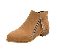 Stivali Donna Scarpe Da Donna Caldo Suola Con Imbottitura Piatto Tronchetti Con Durevole Stivaletti Sportive Sintetica Scarponi Da Neve Antiscivolo Ciaspole Inverno Morbidi Antivento E Outdoor