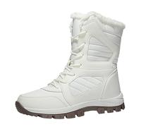 Stivali Donna Scarpe Imbottiti Pelliccia Materiale Esterno Scarponi Corti Classici Da Neve Comodi Piatto Suola Impermeabili Boots Caloroso Da Donna Allineato Invernali Da Camminata Quotidiano