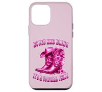 STIVALI E BLING COWGIRL STYLE PER DONNE E TIFATTI DEL WESTERN Custodia per iPhone 12 mini