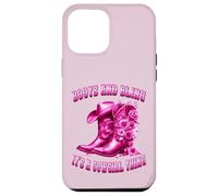 STIVALI E BLING COWGIRL STYLE PER DONNE E TIFATTI DEL WESTERN Custodia per iPhone 12 Pro Max