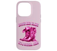 STIVALI E BLING COWGIRL STYLE PER DONNE E TIFATTI DEL WESTERN Custodia per iPhone 14 Pro
