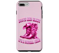 STIVALI E BLING COWGIRL STYLE PER DONNE E TIFATTI DEL WESTERN Custodia per iPhone 7 Plus/8 Plus