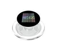 Stivali E Gatti Beatbox Musica Gatto Umorismo PopSockets PopGrip per MagSafe