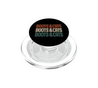 Stivali E Gatti Divertente Beatbox Cat Musica Retro PopSockets PopGrip per MagSafe