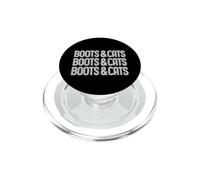 Stivali E Gatti Divertente Beatbox Cat Musica Retro PopSockets PopGrip per MagSafe