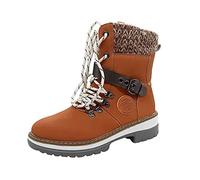 Stivali Estivi Donna Antiscivolo Stivaletti Invernali Cult Casual Scarpe con Suola Antiscivolo Scarpe Comode Stivali Donna Bianchi Alti Estivi