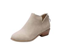 Stivali Estivi Donna Moda Stivaletti Invernali Cult Antivento Stivaletti con Suola Antiscivolo Scarpe Comode Stivali Estivi Donna Neri