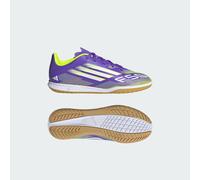 adidas F50 Club Indoor Football Boots Kids, Scarpe da Calcio Unisex-Bambini, Purple Rush/Cloud White/Lucid Lemon, 28 1/2 EU