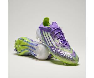 Stivali F50 Elite per terreni compatti Purple Rush / Cloud White / Lucid Lemon 40