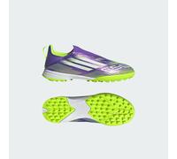 Stivali F50 League Laceless Turf Bambini Purple Rush / Cloud White / Lucid Lemon 38 2/3