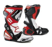 Stivali In Pelle Racing Forma Ice Pro Rosso Bianco Nero Taglia:47